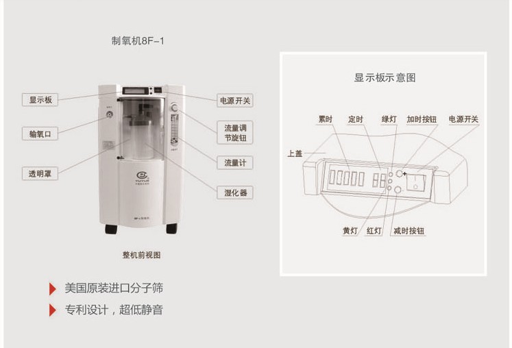 魚躍8F-1制氧機(jī)