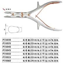 金鐘咬骨鉗P1X040 22cm 雙關(guān)節(jié) 直刃4 雙角柄雙關(guān)節(jié)咬骨鉗