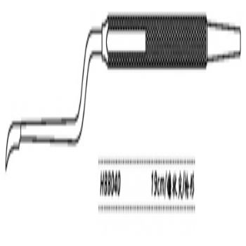 金鐘鼻粘膜刀HBB040 19cm 鐮狀尖 槍形