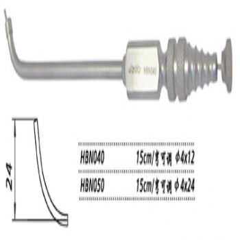 金鐘鼻腔吸引管HBN040 15cm 彎 可調(diào)φ4×12