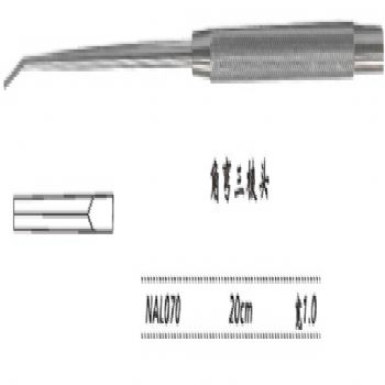 金鐘剝離器NAL070 20cm 角彎三棱頭 寬1.0