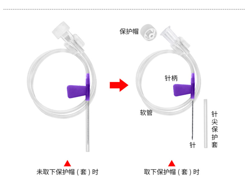 康德萊一次性使用靜脈輸液針24G 0.55*20mm